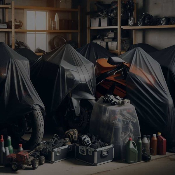 Quelles sont les meilleures housses de protection contre la poussière pour les motos stockées en garage?